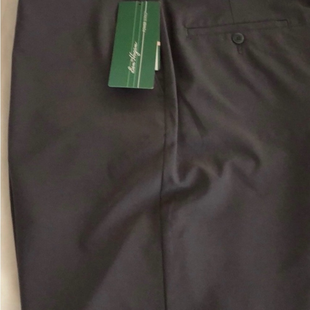 Shorts dress mens new waist size 44W Ben Hogan black flat front 94% polyester